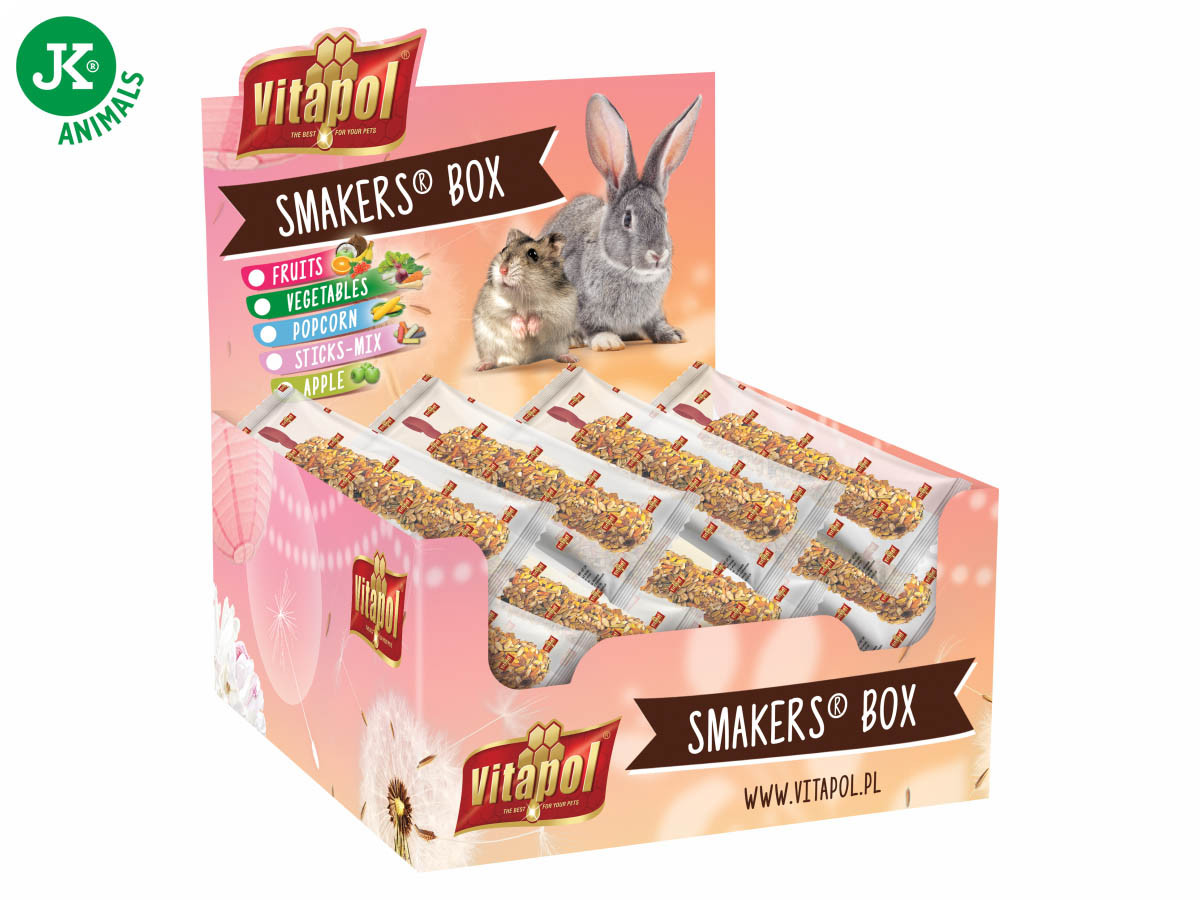 Vitapol Box Smakers - 12 klasů, hlodavec, ovoce