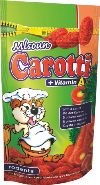 Carotti - mrkev, pamlsek pro hlodavce