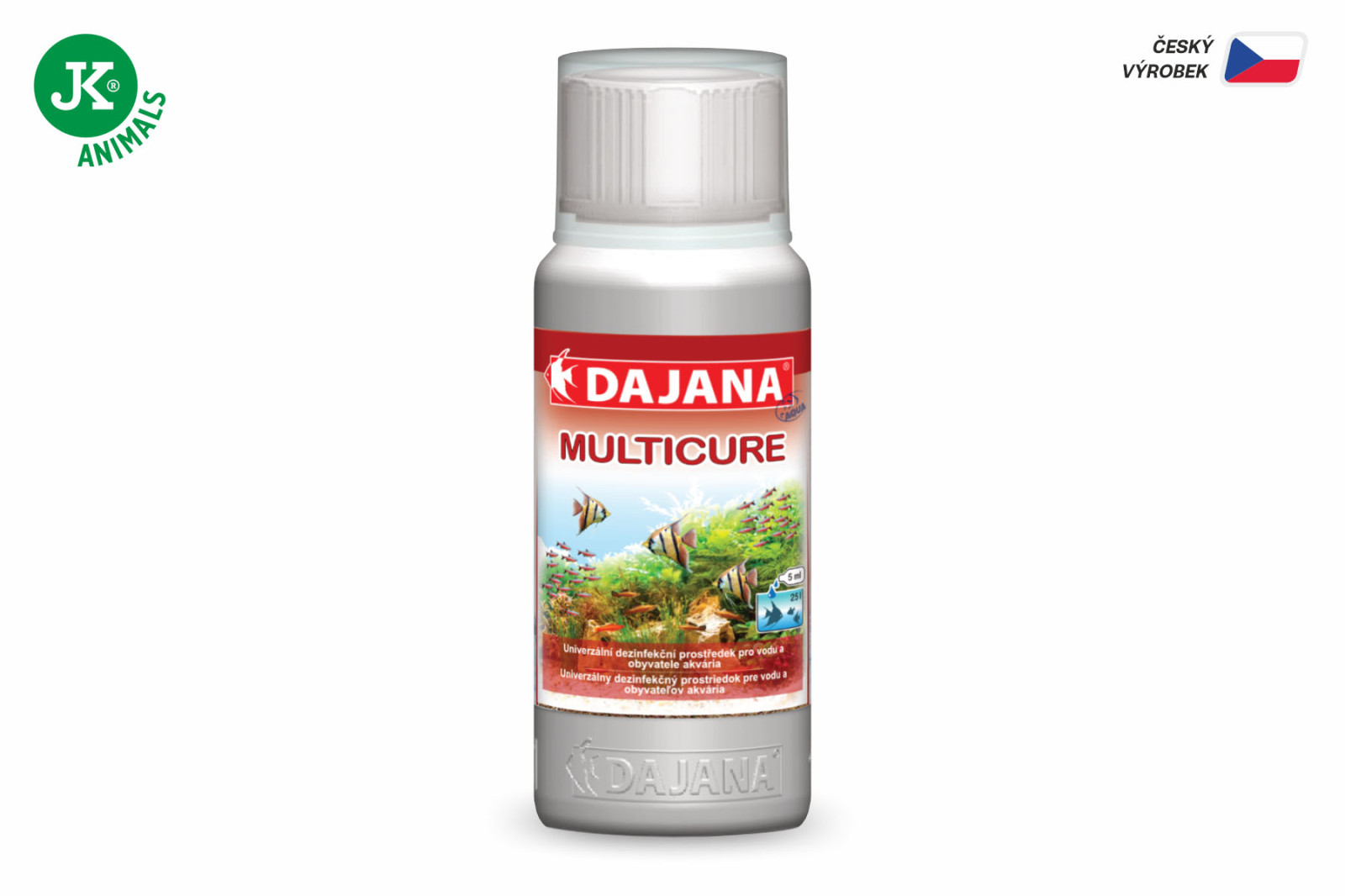 Dajana Multicure, úprava vody – desinfekční přípravek, 1000 ml