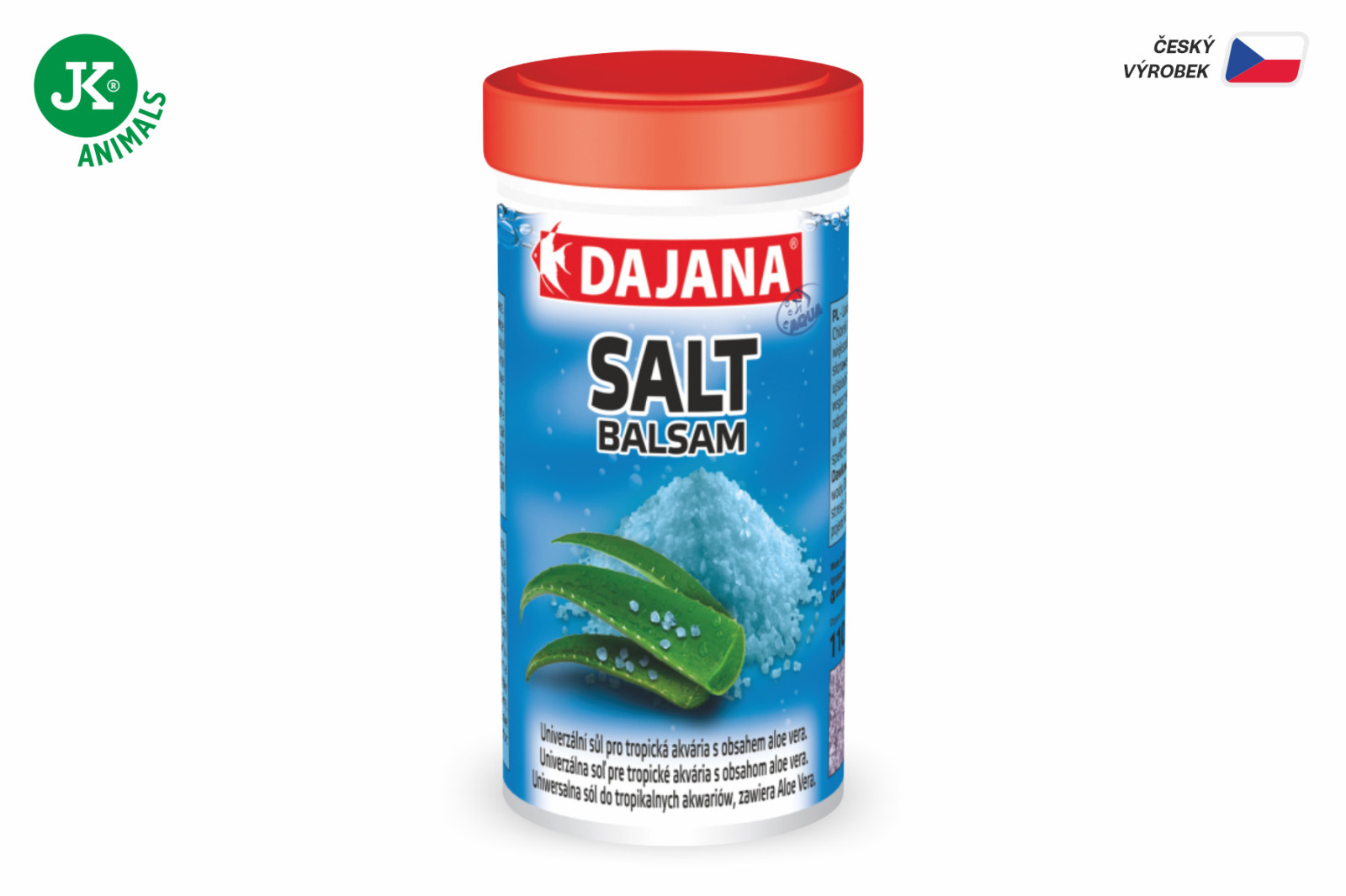 Dajana Salt Balsam, sůl s obsahem aloe vera – přípravek, 110 g