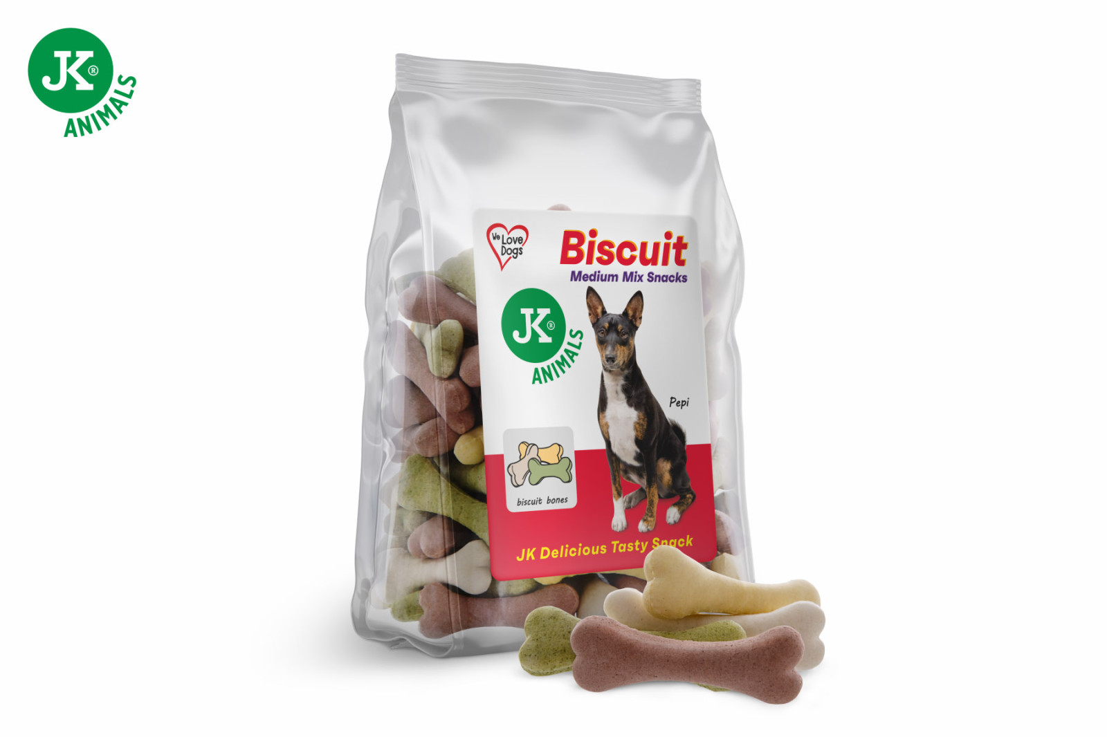 Biscuit Medium Mix – střední kostičky