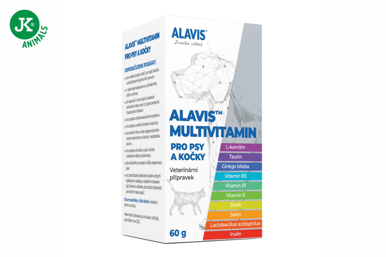 ALAVIS™ Multivitamin pro psy a kočky, 60 g