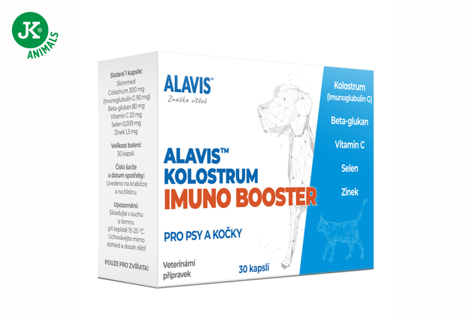 ALAVIS™ Kolostrum Imuno Booster, 30 tbl.