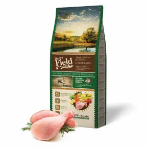 Sam's Field Low Grain Junior Large Chicken & Potato, superprémiové granule pro štěňata a mladé psy velkých a obřích plemen, 13 kg (Sams Field bez pšenice)