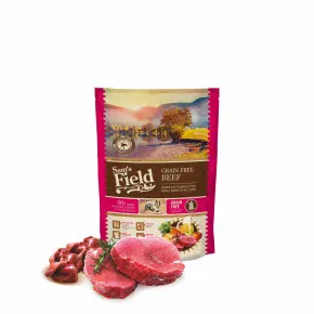 Sam's Field Grain Free Beef (Angus), superprémiové granule pro dospělé psy všech velikostí a plemen, 800 g (Sams Field bez obilovin)