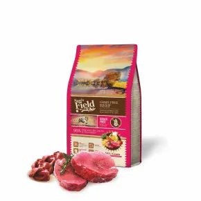 Sam's Field Grain Free Beef (Angus), superprémiové granule pro dospělé psy všech velikostí a plemen, 2,5 kg (Sams Field bez obilovin)