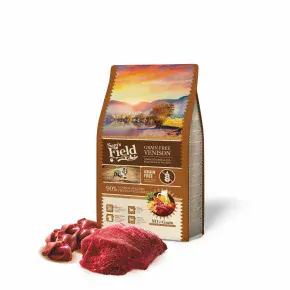 Sam's Field Grain Free Venison, superprémiové granule pro dospělé psy všech velikostí a plemen, 2,5 kg (Sams Field bez obilovin)