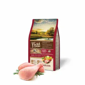 Sam's Field Low Grain Adult Medium Chicken & Potato, superprémiové granule pro dospělé psy středních plemen, 2,5 kg (Sams Field bez pšenice)