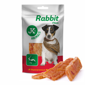 Králičí masové filety, masový pamlsek, 80 g (Rabbit Fillets Meat Snack)