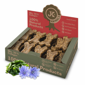 Kost natural s hmyzí moučkou a kelpou (0,5 %), 27 ks v boxu (přírodní pamlsek)