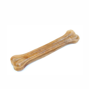 Lisovaná kost z buvolí kůže, 20 cm, přírodní pamlsek