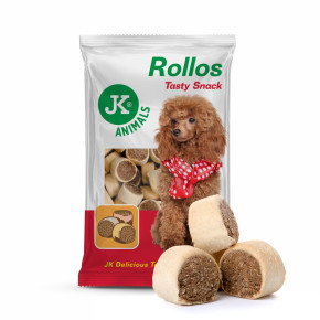 Rollos Tasty Snack Marrow, morkový rollos, 500 g, pečený pamlsek pro psy