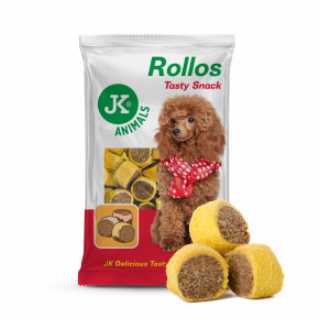 Rollos Tasty Snack Poultry, drůbeží rollos, 500 g, pečený pamlsek pro psy