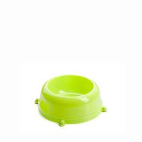 Barevná plastová miska pro psy (mix barev), velikost 1, 320 ml, 13 cm