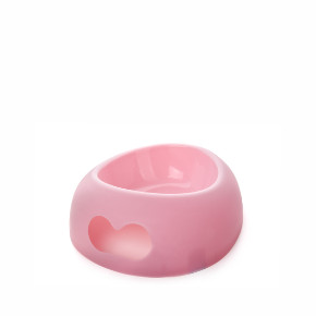 Barevná plastová miska pro psy (mix barev), střední, 800 ml, 16,5 cm