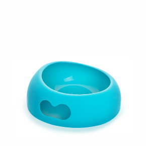 Barevná plastová miska pro psy (mix barev), velká, 1,1 l, 18,5 cm