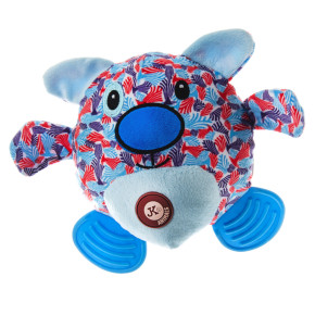 Belly, pískací hračka, modrá, 22 cm