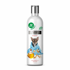Prémiový šampon pro štěňata, 250 ml, s výtažky z ovsa, makadamový olej
