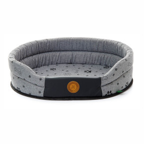 Pelíšek Grey Lux M, střední, 60 cm