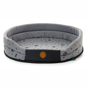 Pelíšek Grey Lux XL, velký, 80 cm