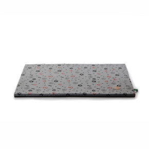 Tenká poduška Grey Lux XL, 100 cm, pohodlná poduška pro střední a velké psy