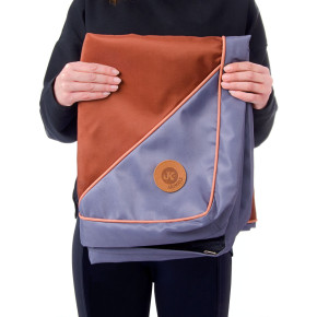 Potah na matraci Slip-on XXL, hnědý, 136 cm, voděodolný potah pro matraci