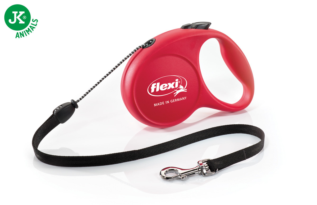 flexi Fun M, medium - lanko, červená