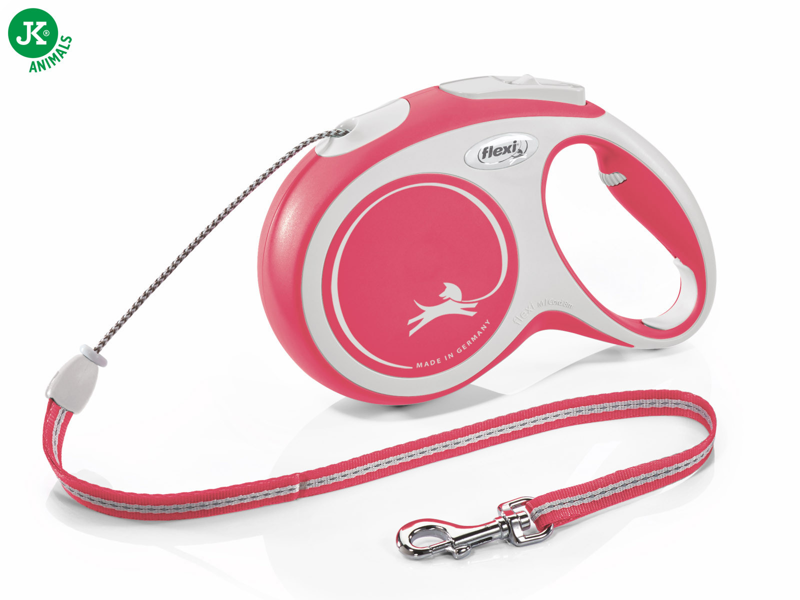 flexi New Comfort Cord (lanko), velikost M, červené