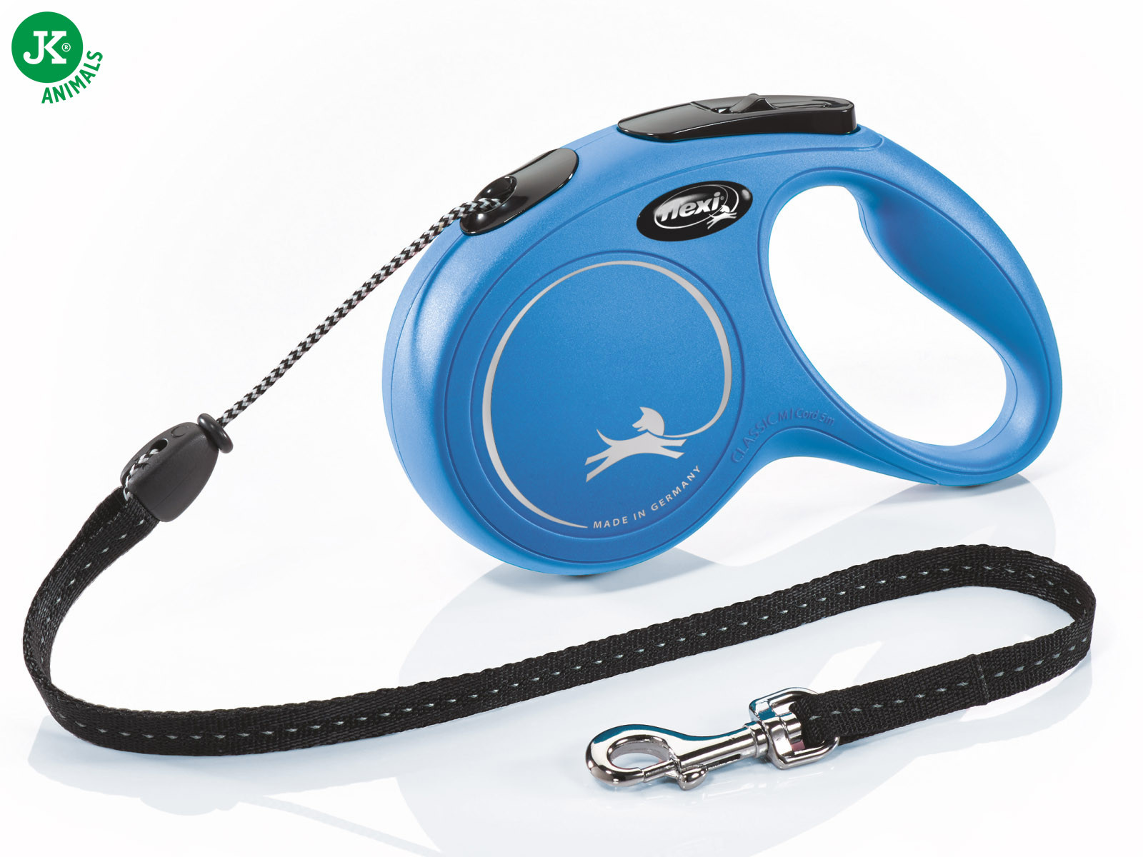 flexi New Classic Cord (lanko), velikost M, modrá