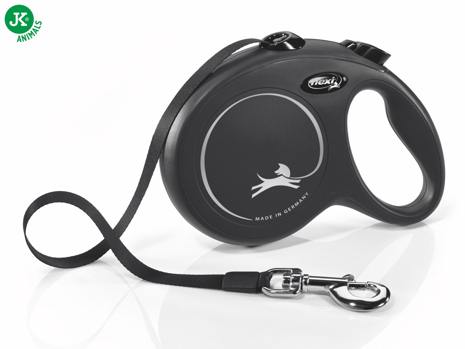 flexi New Classic Tape (pásek), velikost L, černá