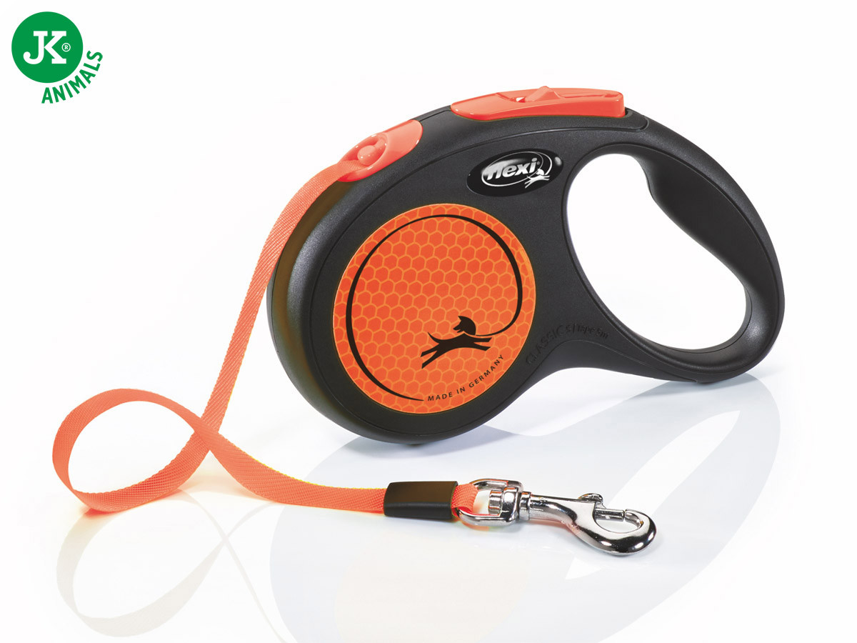 flexi New Neon Tape (pásek) oranžové, velikost S