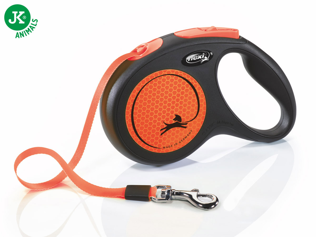 flexi New Neon Tape (pásek) oranžové, velikost M