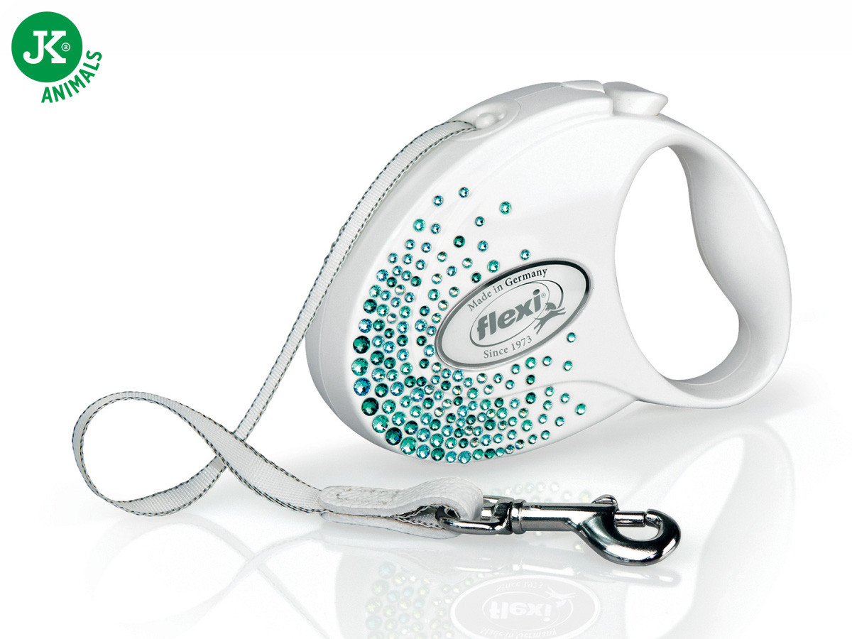 flexi Glam Splash Ocean Tape (pásek), velikost S, bílá