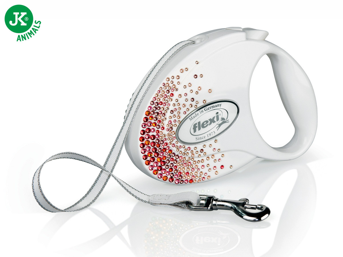 flexi Glam Splash Orient Tape (pásek), velikost M, bílá