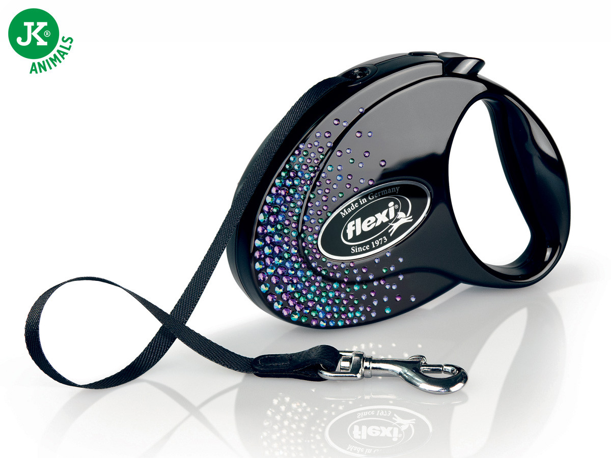flexi Glam Splash Mystic Tape (pásek), velikost M, černá
