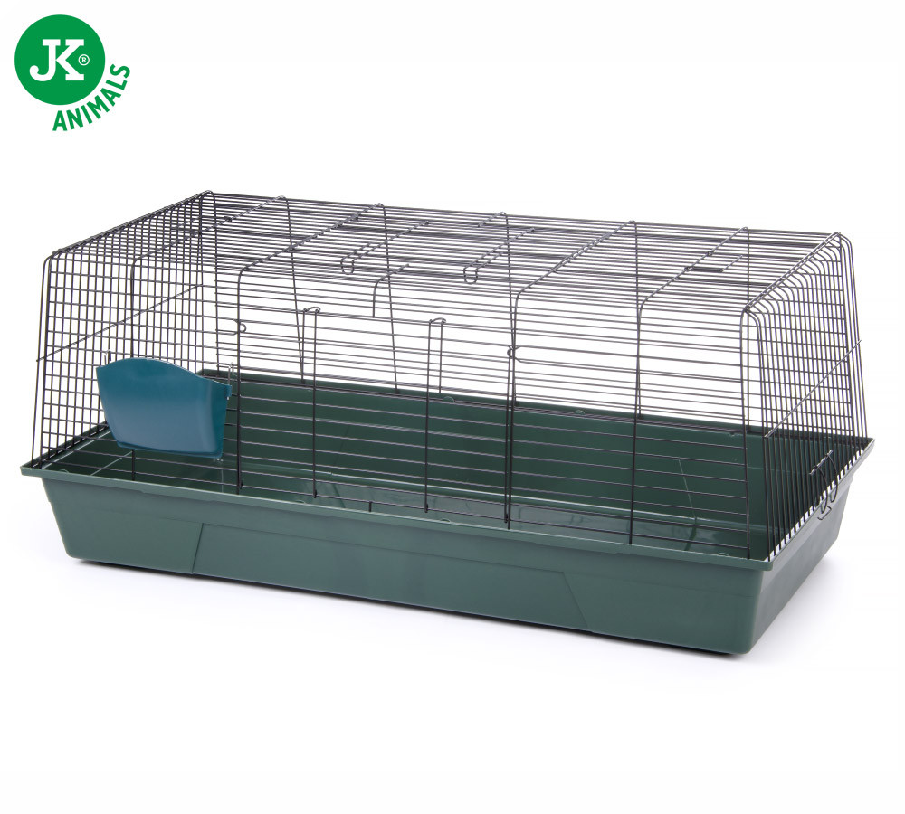 Klec králík Black 120, šedáklec pro králíky Black 120 cm