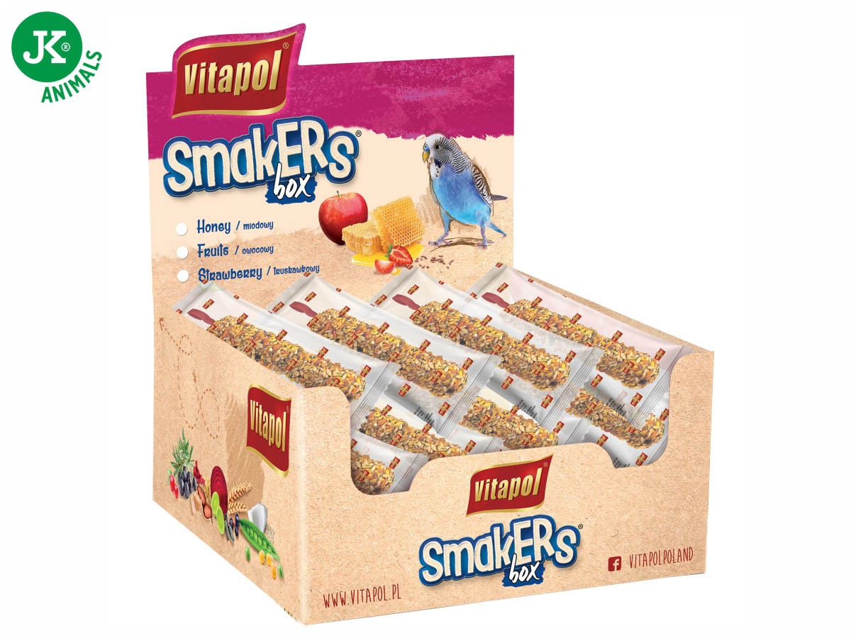 Vitapol Box Smakers - 12 klasů, andulka, ovoce