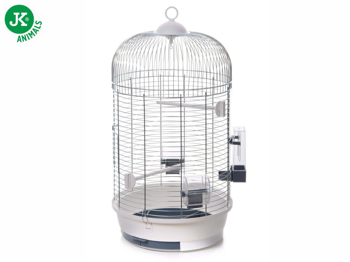 Julia 3 pozink bílá, klec pro ptáky