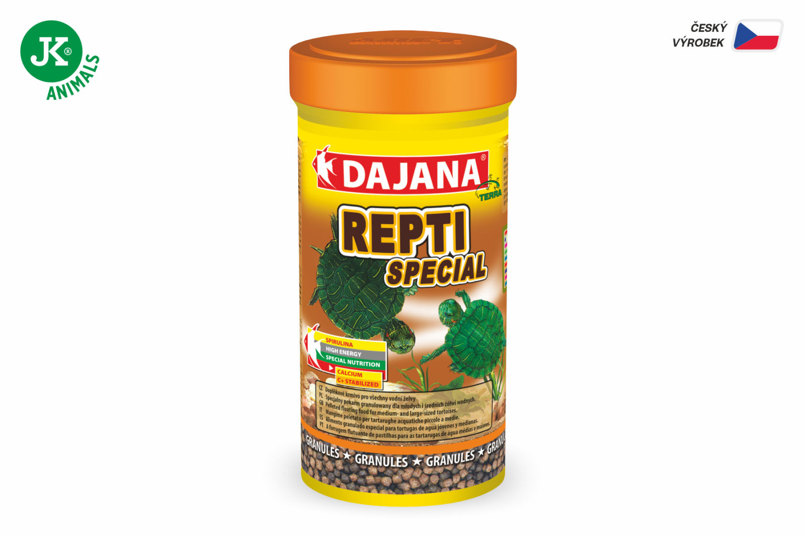Dajana Repti Special, granule – krmivo, 100 ml