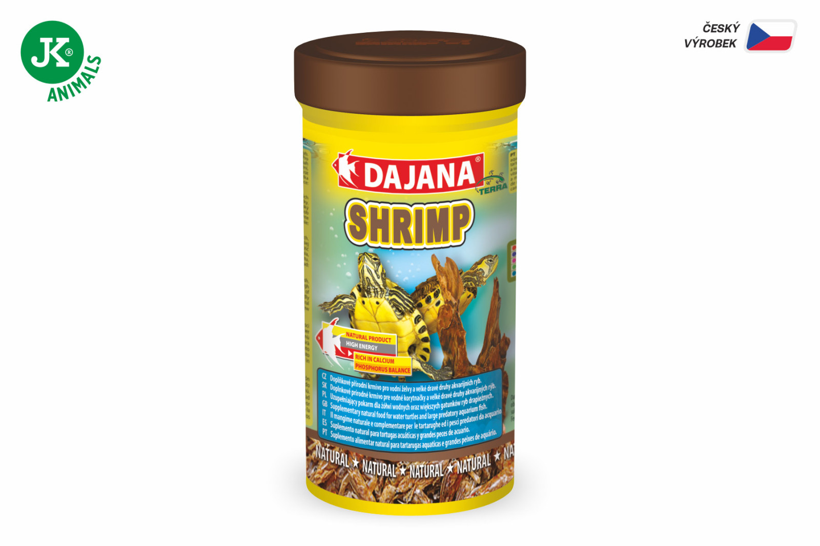 Dajana Shrimp, přírodní – krmivo, 250 ml