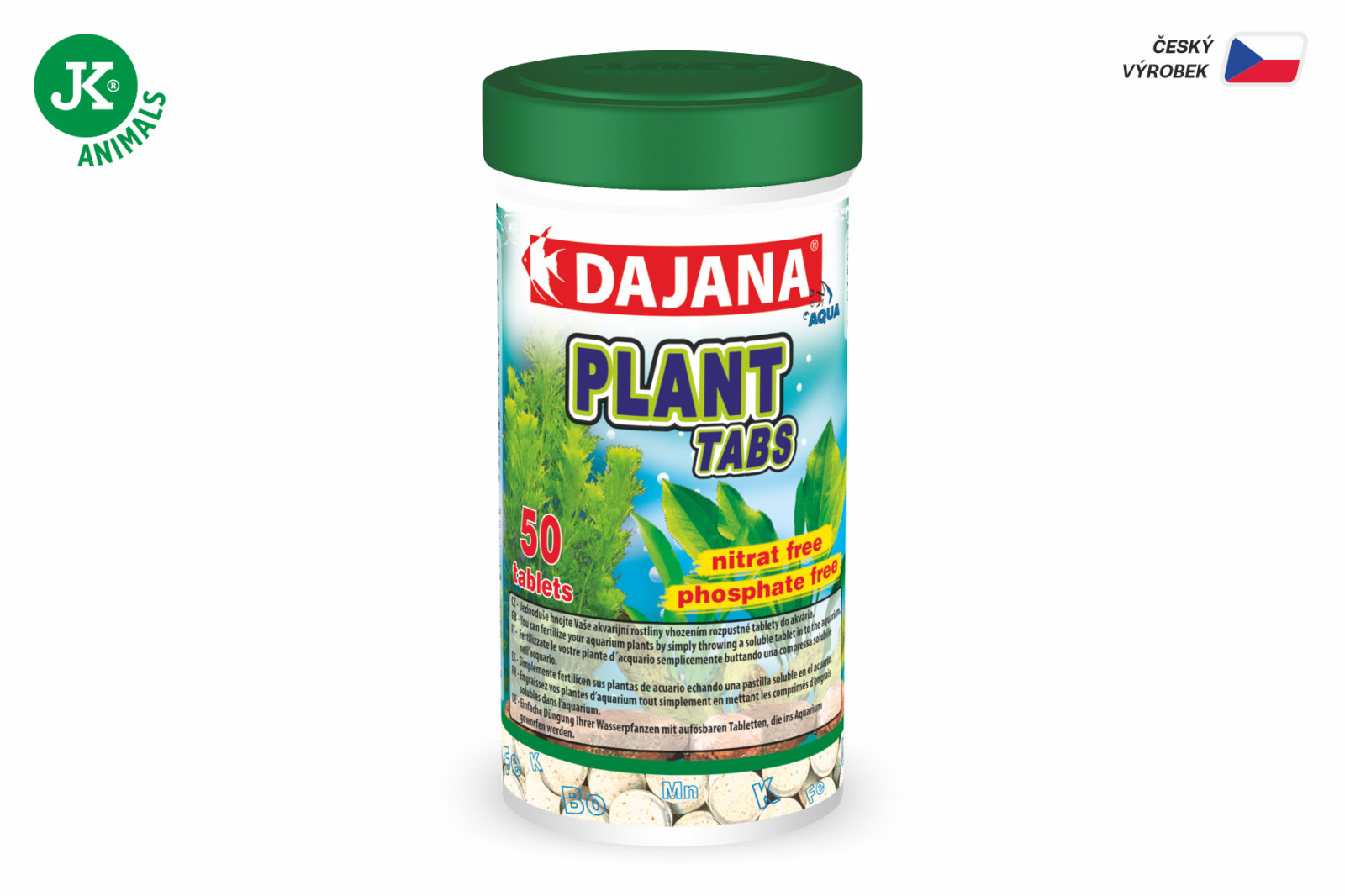 Dajana Plant Tabs, tablety – přípravek – hnojivo, 35 g/50 ks tablet