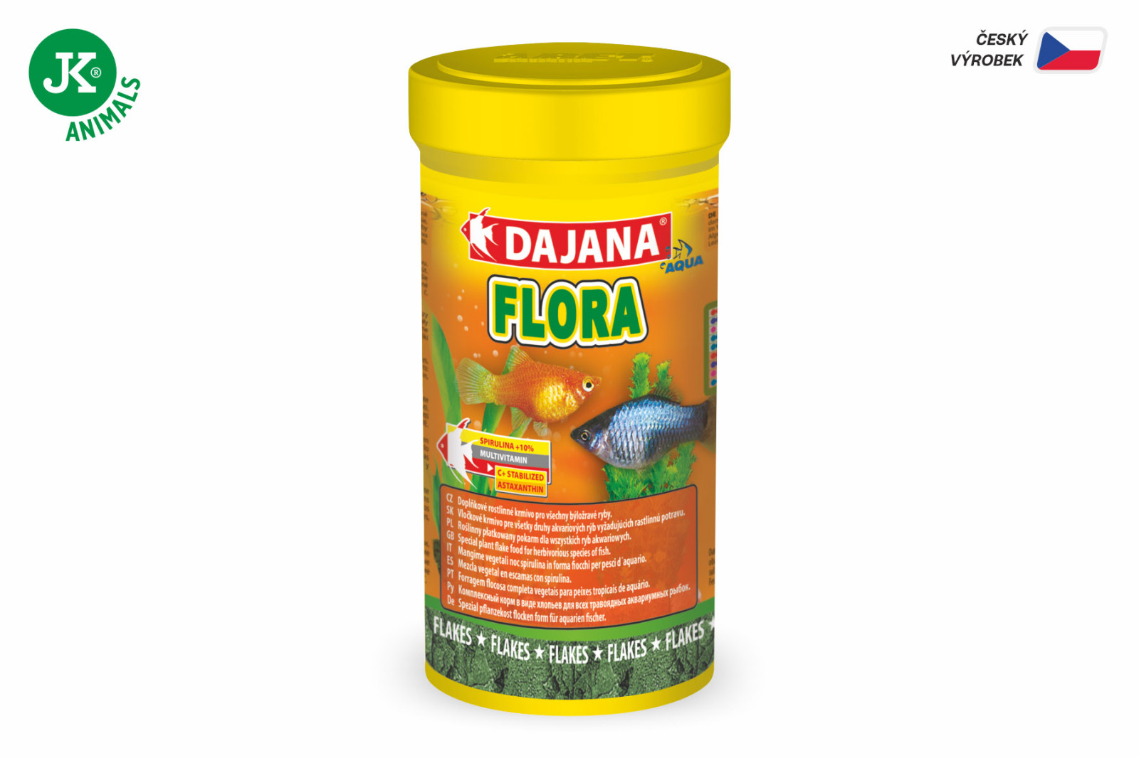  Dajana Flora, vločky – krmivo, 250 ml
