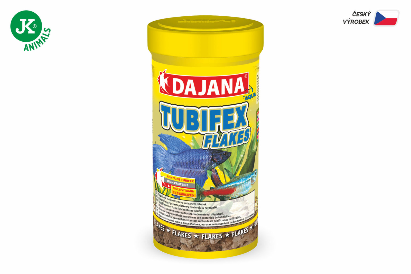 Dajana Tubifex Flakes, vločky – krmivo, 100 ml