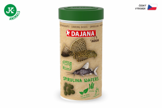 Dajana Spirulina Wafers, potápivé disky – krmivo, 250 ml